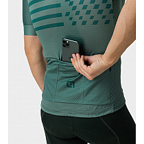 Веломайка мужская ALE MAGLIA MC / SS JERSEY PLAY PR-E VERDE FOGLIA/LEAF GREEN